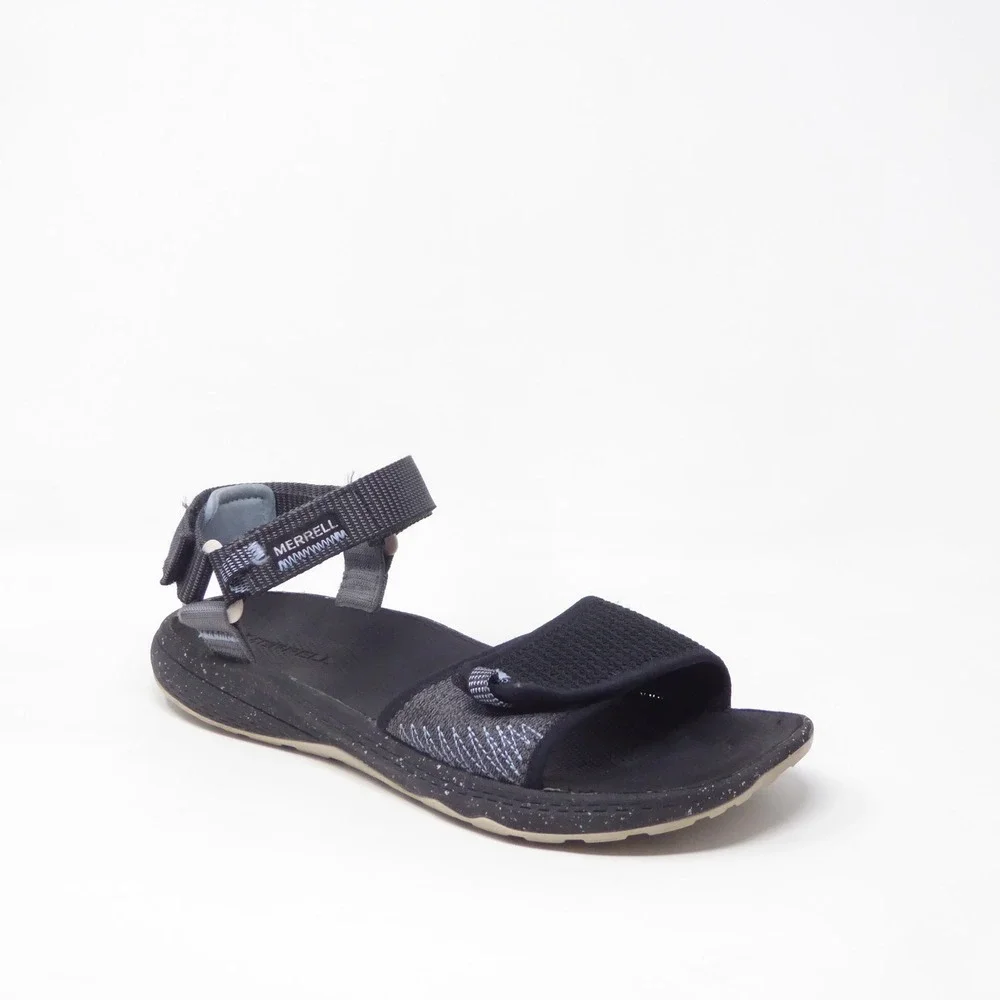 Merrell Womens Bravada Backstrap Sandals Black Strappy Quantum Grip Size 9